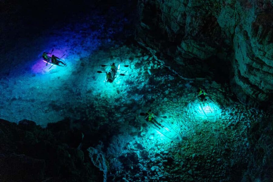 Pula: Night Kayak Tour with Glowing Kayaks - Key points to know before booking