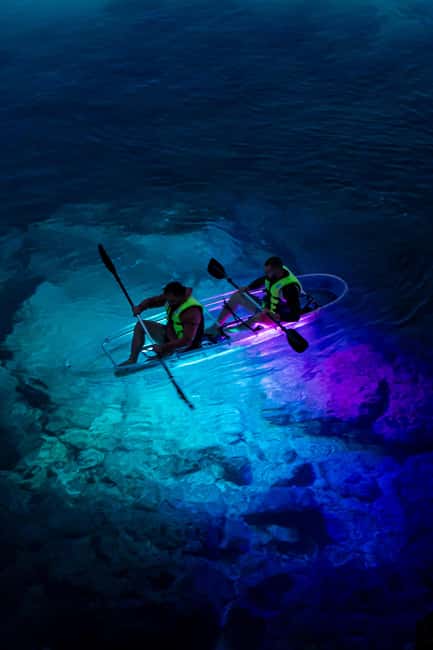 Pula: Night Kayak Tour with Glowing Kayaks - Starting beneath Modo Hotel at Valovine