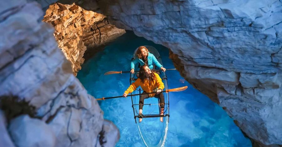Pula: Night-Time Sea Kayaking Tour in Transparent Kayak - Drinks and photos add real value