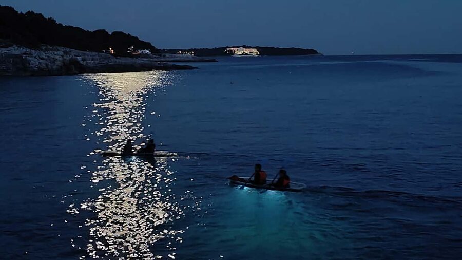 Pula: Night Tour in Transparent Kayak with Stargazing - Why nighttime changes Pula’s coastline