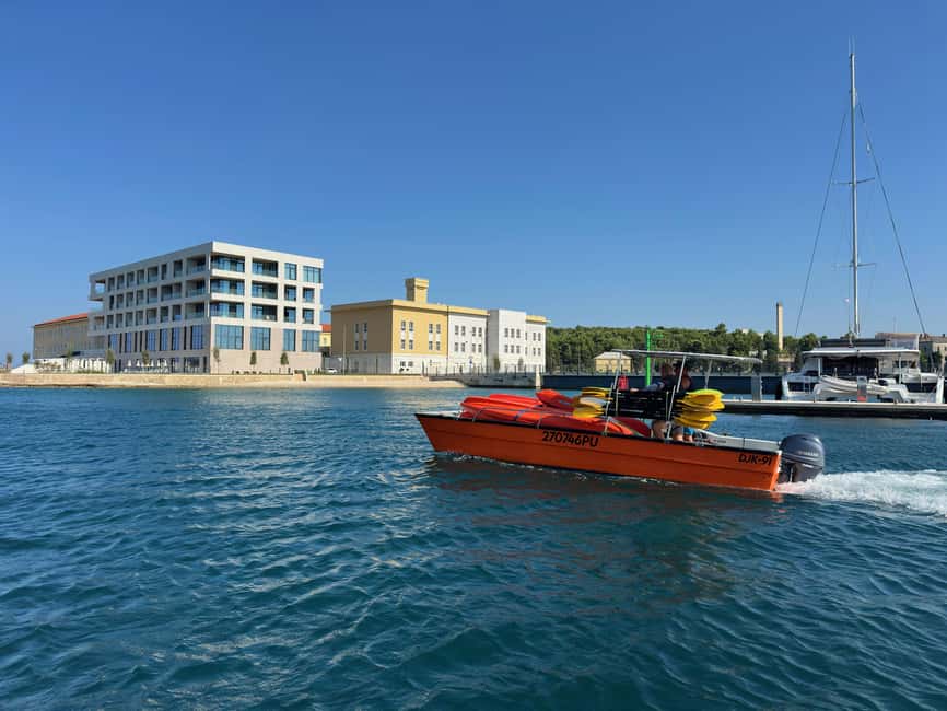 Pula: Sea Adventure – Boat, Kayak, Snorkeling & Cliff Jumps - Is $58 a fair price for three hours?