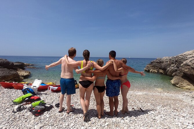 Pula: Sunset Adventure – Boat, Kayak, Snorkeling & Sunset - Optional cliff jumping and a quiet beach pause