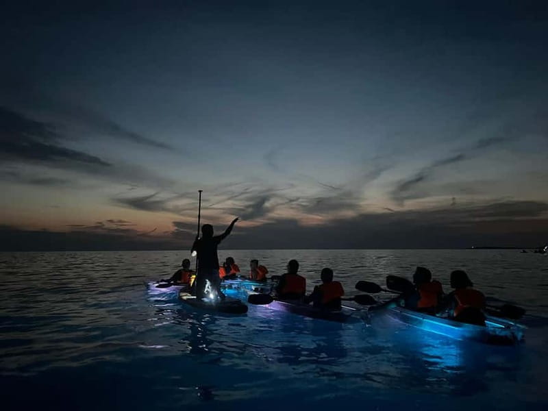 Pula: Sunset/Night Illuminated Transparent Kayak Tour - Key things to know before you paddle