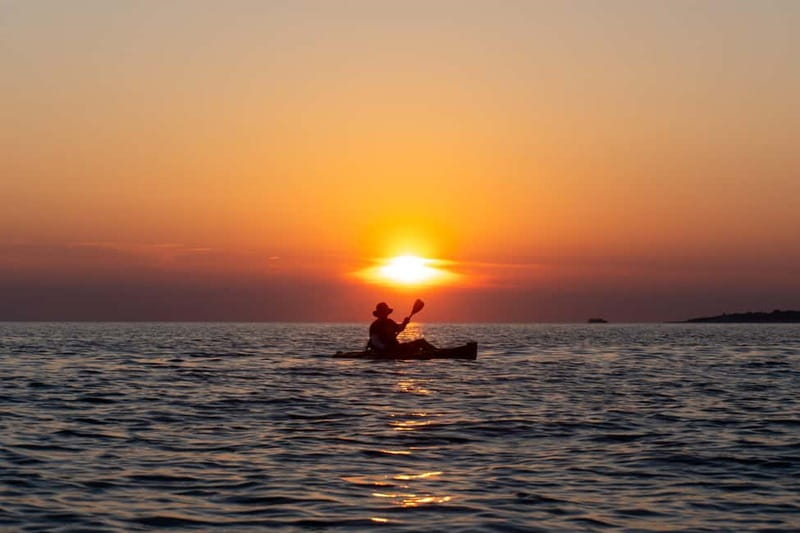 Pula:Sunset Tour By Clear Kayak,Cave,Swim & Cliff Jumping - A Sunset Paddle With More Than Pretty Scenery