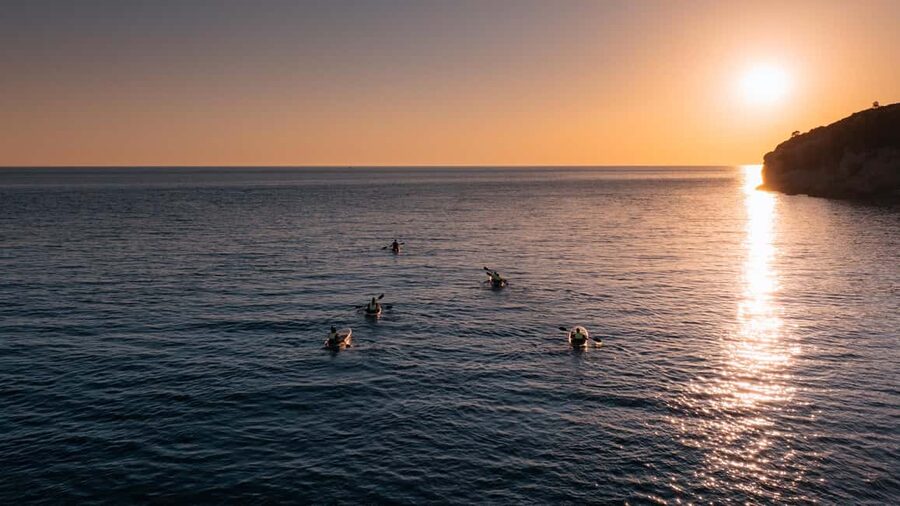 Pula:Sunset Tour By Clear Kayak,Cave,Swim & Cliff Jumping - The First 15 Minutes: Safety Before Scenery