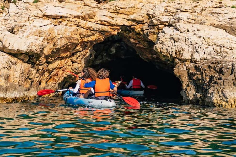 Pula: Three Island Kayak Tour with Cave Photo & Snorkeling - Why this short Pula kayak trip works