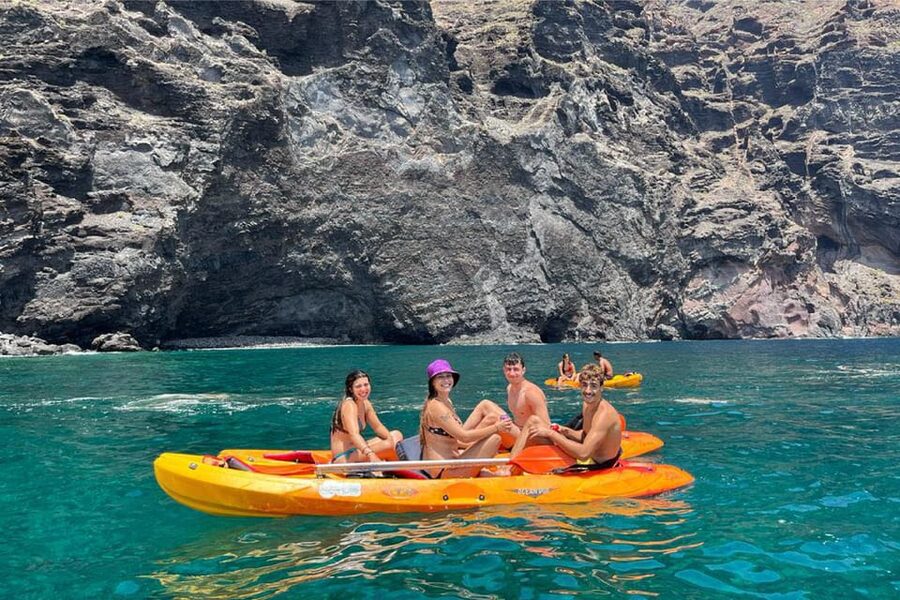 Punta de Teno: Kayak Safari overlooking Los Gigantes Cliffs - Geology and marine life add more than scenery