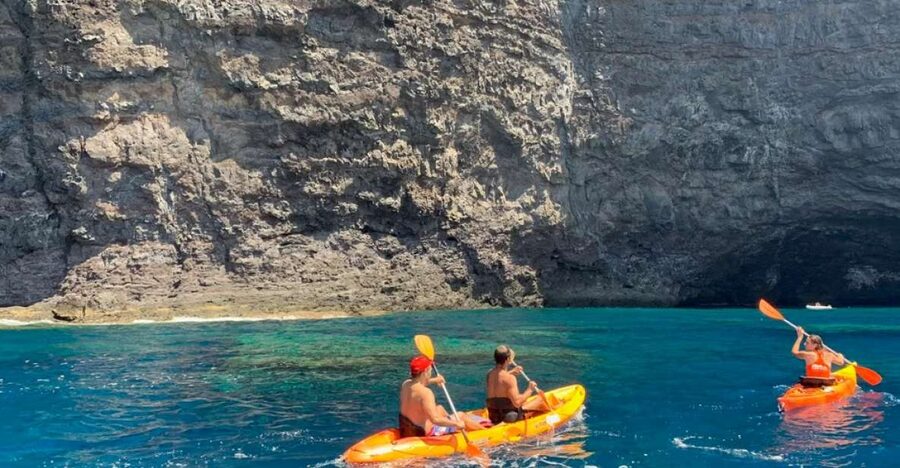 Punta de Teno: Kayak Safari overlooking Los Gigantes Cliffs - What the 1.5-hour route is like