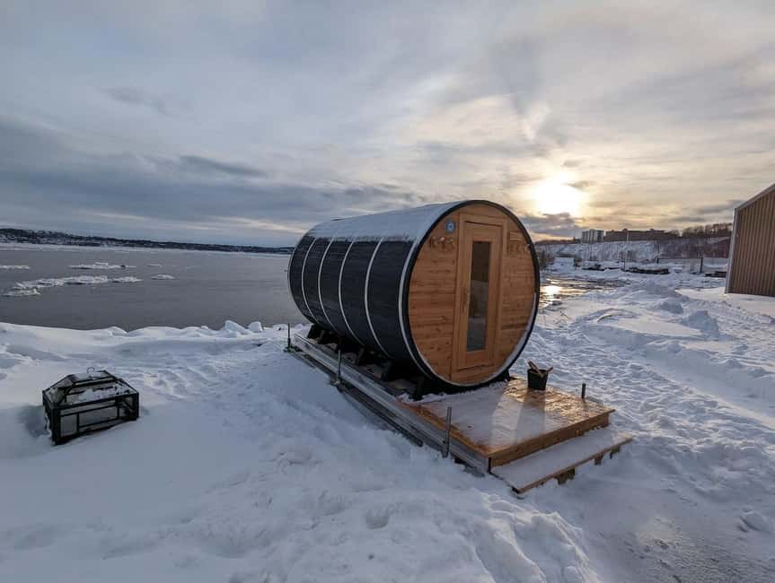 Quebec City: Ice Canoeing with Hot Chocolate & Sauna - Small Details That Make the Day Easier