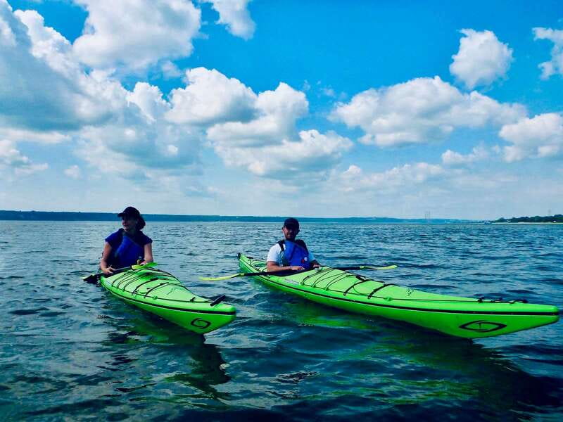Quebec City: Sea-Kayaking Tour in Orleans Island - Getting fitted for the kayak