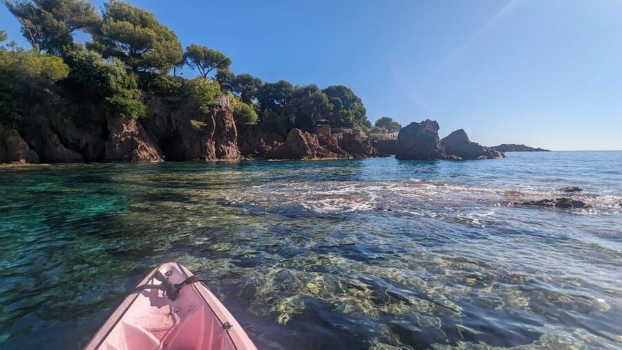 Rando Kayak Agay Guided Visit - How difficult is the kayaking?
