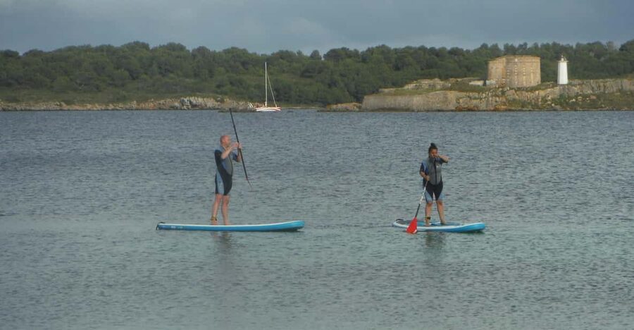 Rent A Stand Up Paddle - Why Bay of Fornells works for first-time paddlers