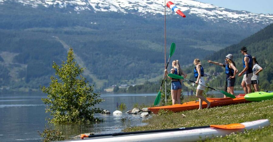 Rental - Sea Kayak - Why Vangsvatnet is worth seeing from a kayak
