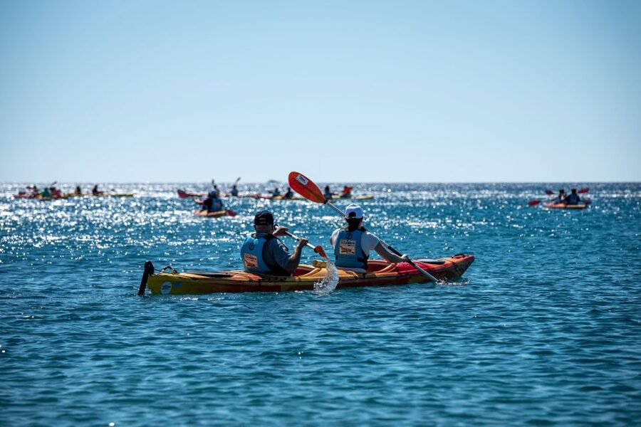 Rhodes: 2-Day Sea Kayaking and Hiking Combo Activity - Italian buildings and a Byzantine church at the summit