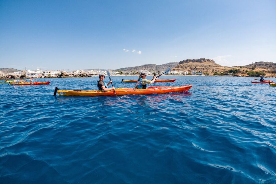 Rhodes: Sea Kayak Adventure to the Red Sand Beach - Practical planning for a comfortable morning