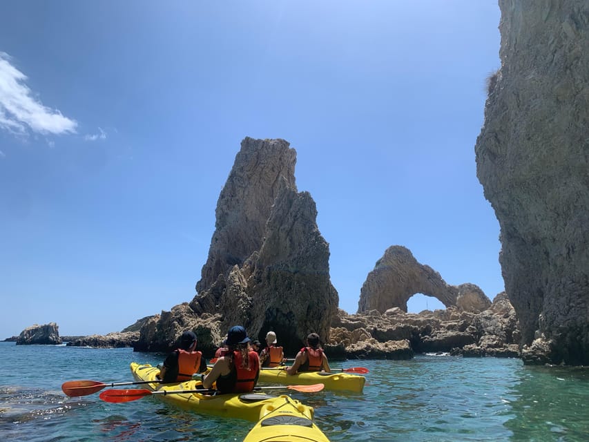 Rhodes Sea Kayaking “In the Footsteps of Pirates” - The red-sand beaches and the main swimming stop