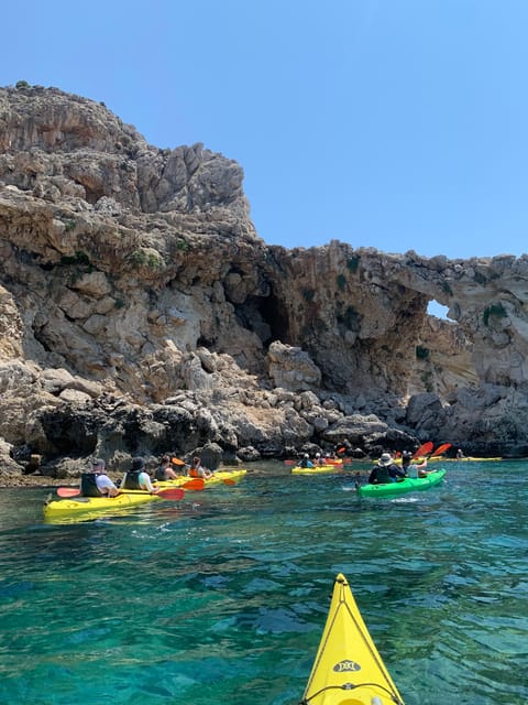 Rhodes Sea Kayaking “In the Footsteps of Pirates” - Heading north toward Agatha Beach