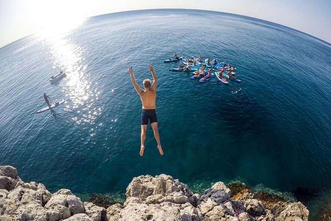 Rhodes: Stand Up Paddle & Snorkel Adventure - Caves, swimming, and warm Mediterranean water