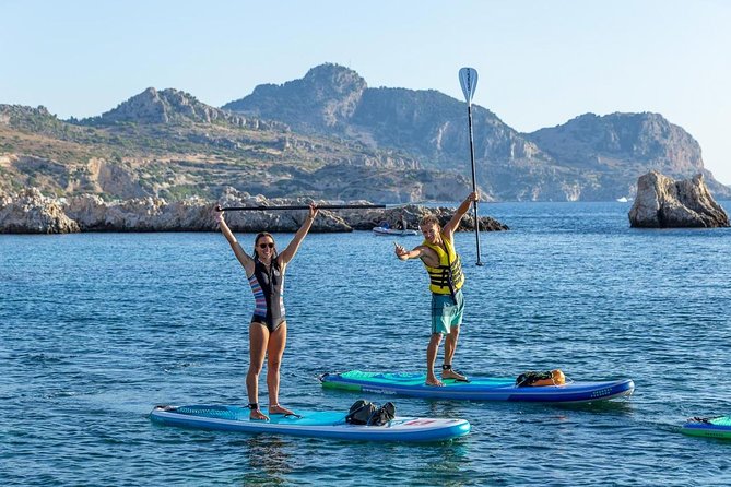 Rhodes: Stand Up Paddle & Snorkel Adventure - Pickup, timing, and group size