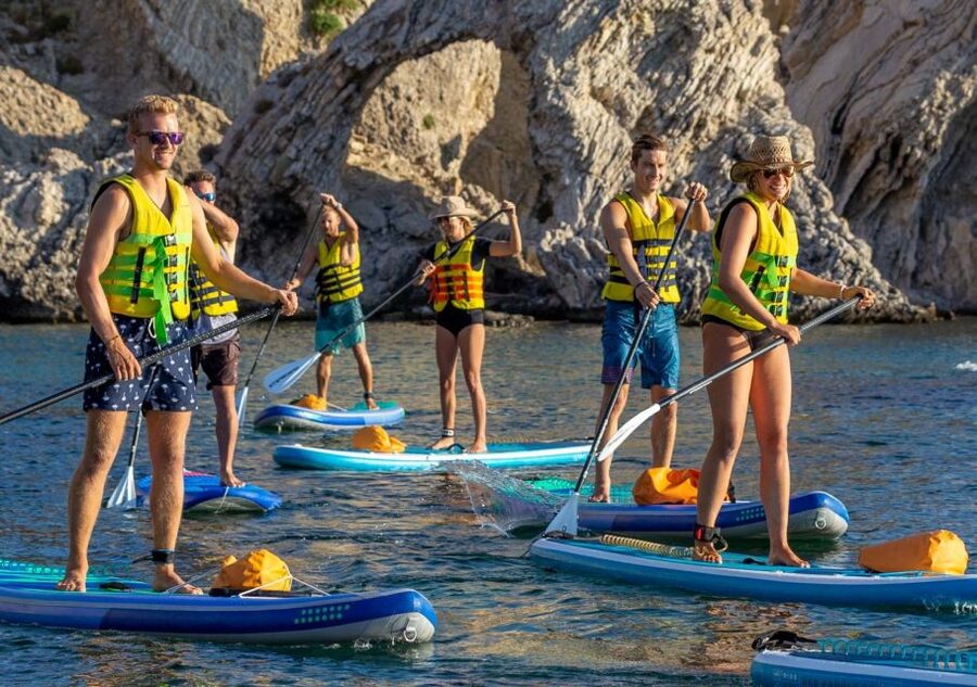 Rhodes: Stand-Up Paddleboard and Snorkeling Tour - A Greek snack at a secluded bay