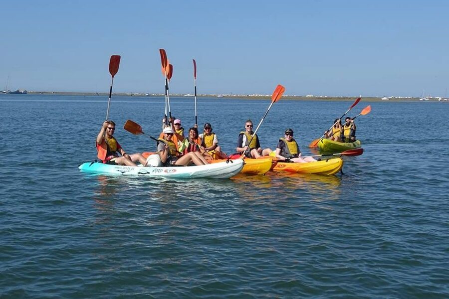 Ria Formosa National Park: Kayak Trip - Seeing the clam farms at work