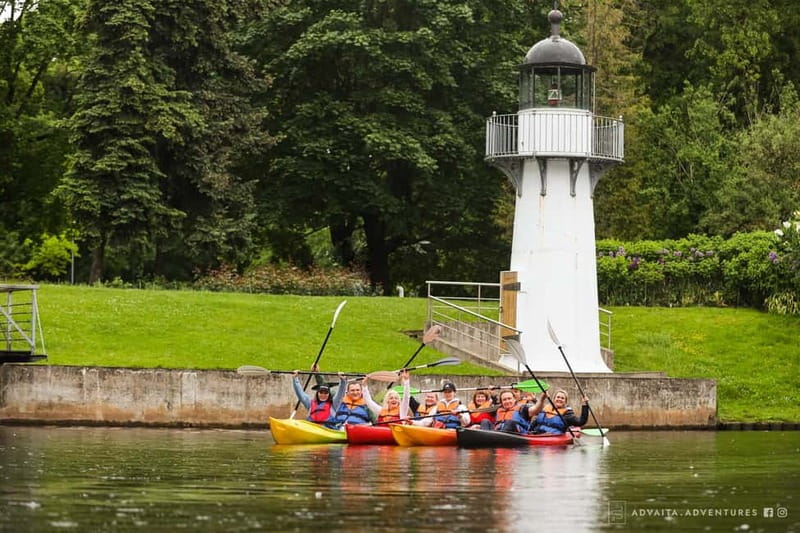 Riga: Kayak Rental in the City Center - What happens at the rental point