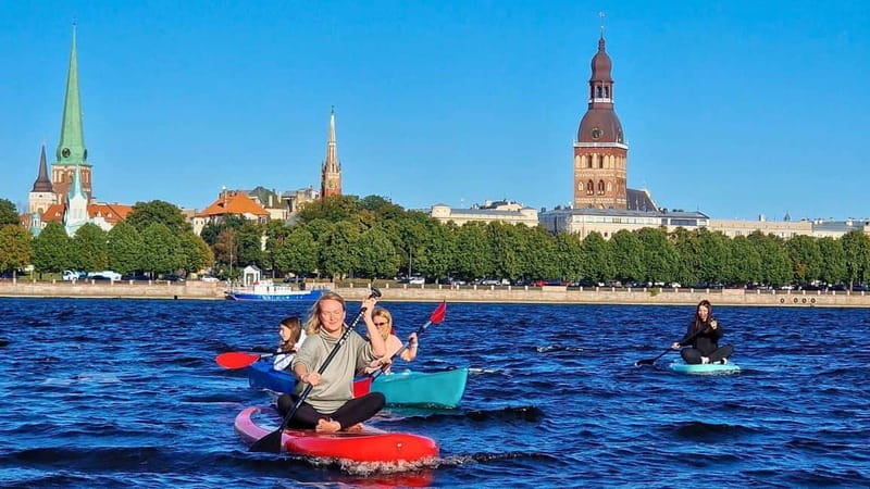 Riga: Kayak Rental in the City Center - Booking and cancellation details