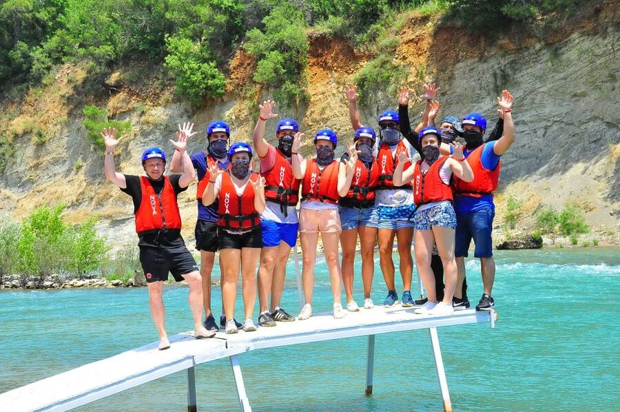 River Kayaking in Köprülü Canyon National Park - Getting Ready at the Kayaking Camp