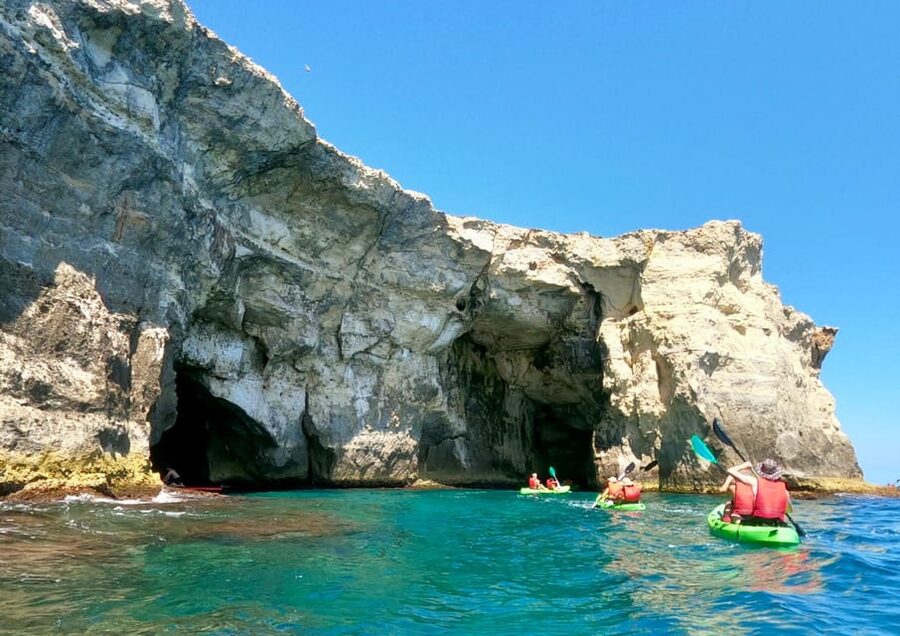 Roca Vecchia: Kayak and Canoe Tour to La Grotta della Poesia - Swimming near Roca Vecchia and Grotta della Poesia