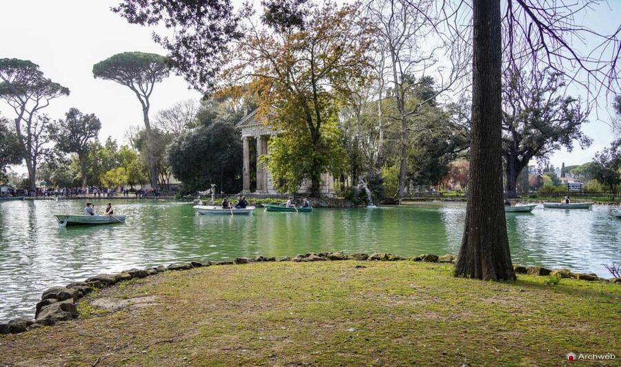 ROME: Villa Borghese Lake tour by boat paddling independently +aperitivo - Practical timing and booking advice