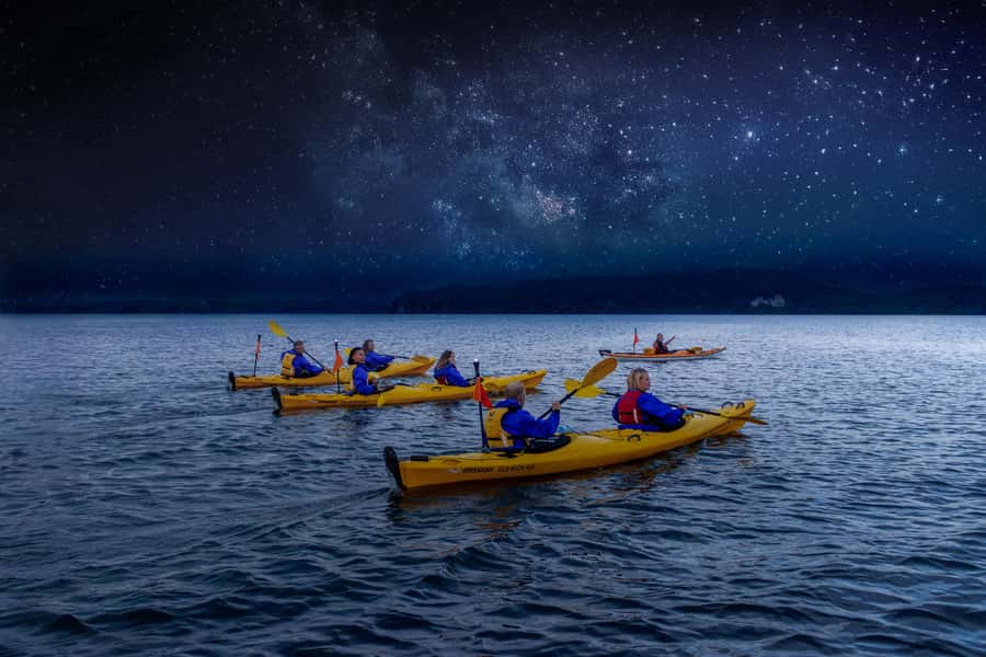 Rotorua: Evening Starlight Gourmet Kayak Tour with dinner - Setting out from Otaramarae Boat Launch