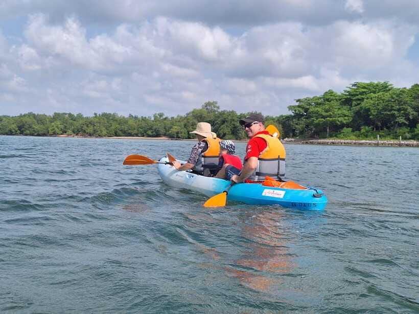 Round Ketam Kayaking at Pulau Ubin - Grey herons and the quiet side of wildlife watching