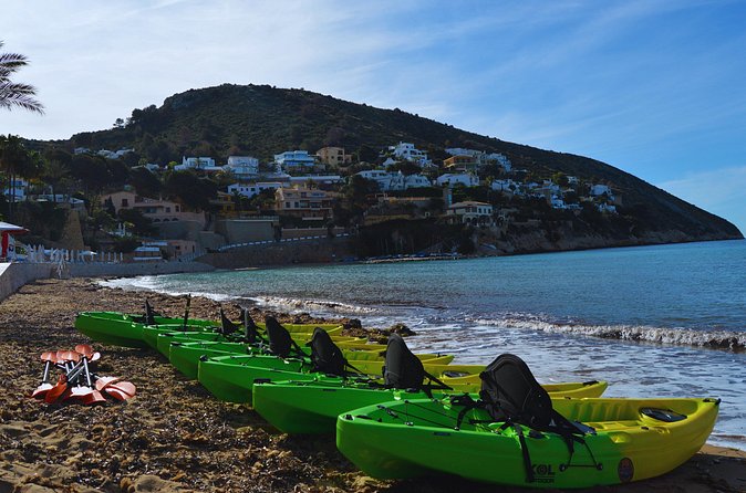 Route in Kayak Moraira - What $42.17 buys you
