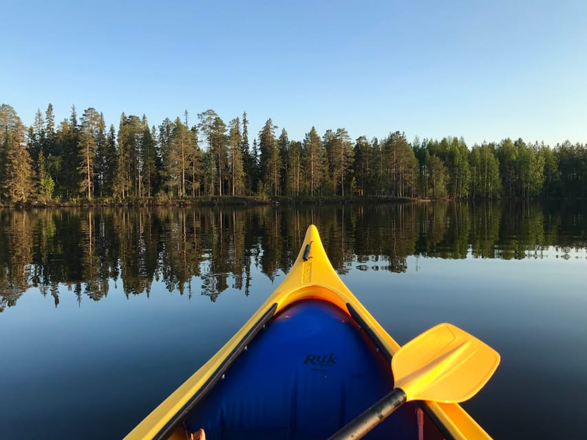 Rovaniemi: All-Day Canoe Adventure - Learning to Paddle Before the Route Gets Serious