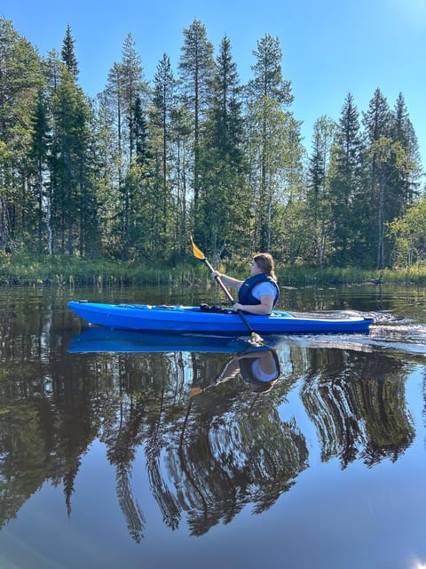 Rovaniemi: Guided Wilderness Kayaking Adventure - Paddling through Lapland’s summer quiet