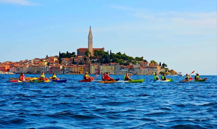 Rovinj-Amazing kayak tour &snorkeling &free drink &photos - The first paddle along Rovinj’s coast