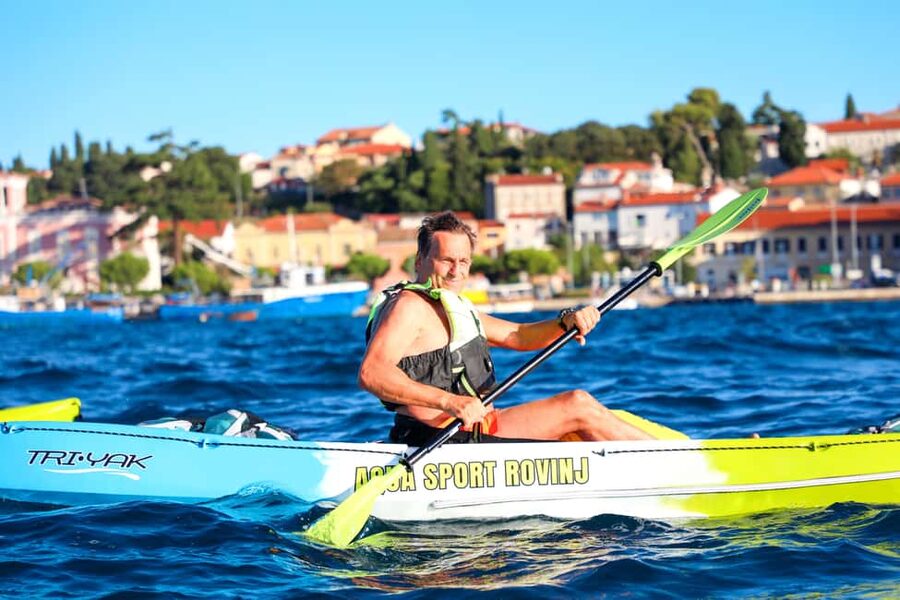 Rovinj-Amazing kayak tour &snorkeling &free drink &photos - The return and the sunset option