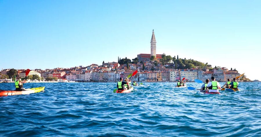 Rovinj-Amazing kayak tour &snorkeling &free drink &photos - Is $53 good value?