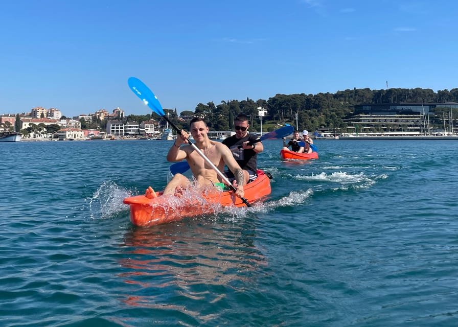Rovinj:BUBA KAYAK TOURS:snorkeling,jumping,FREEdrinks&photos - Key points to know before you book