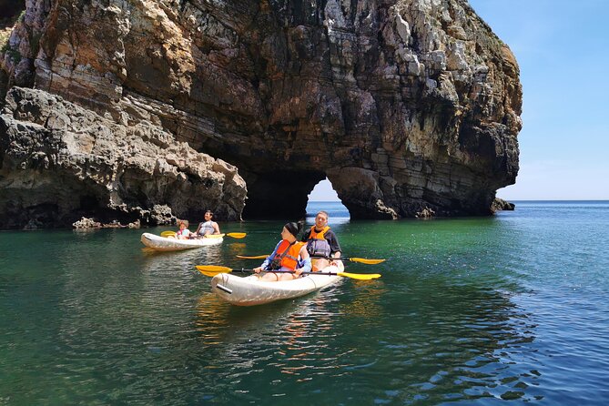 Sagres: Praia Da Ingrina Caves Guided Kayaking Tour - Group size, atmosphere, and guide quality