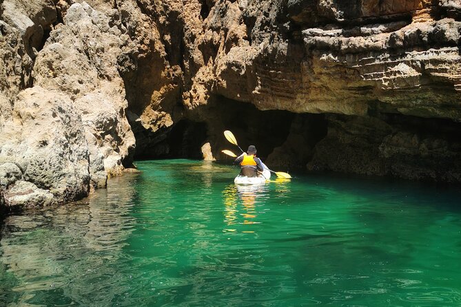 Sagres: Praia Da Ingrina Caves Guided Kayaking Tour - Wind, weather, and the practical limits