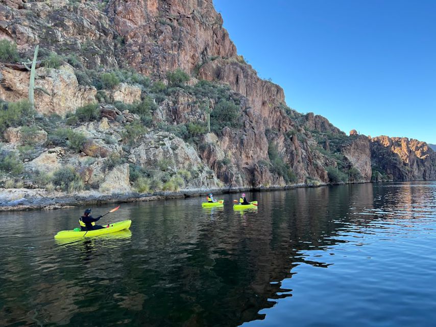 Saguaro Lake: Guided Kayaking Tour - Meeting the guides at Butcher Jones Beach