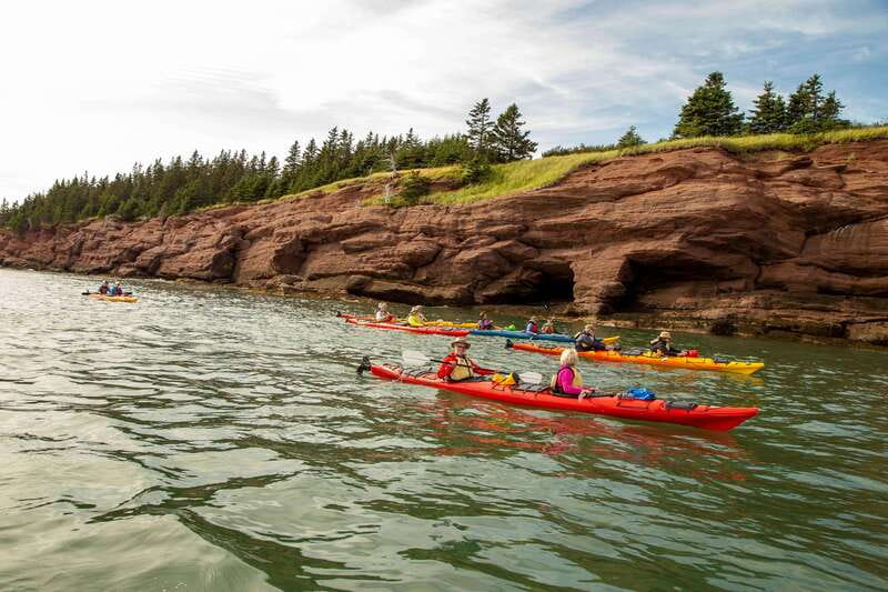 Saint John: Guided Kayaking Tour of St. Martins Sea Caves - Small groups and guide support