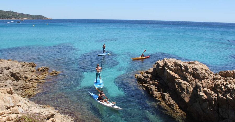 Saint-Tropez: Kayak Experience in Ramatuelle Reserve - Paddling beside Pampelonne Beach