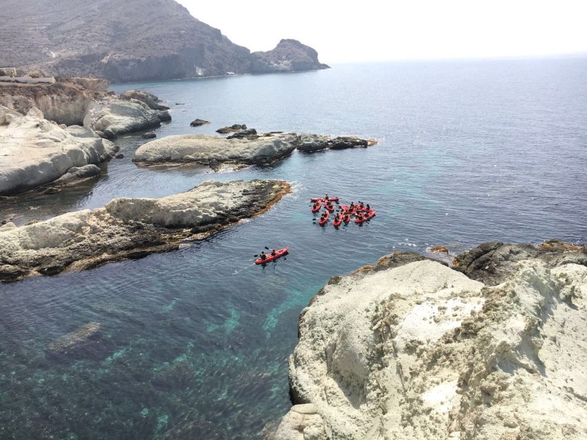 San José: Cabo de Gata Natural Park Kayak and Snorkel Tour - Key points to know before you book