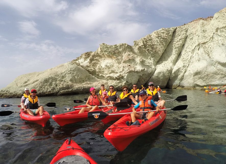 San José: Cabo de Gata Natural Park Kayak and Snorkel Tour - The safety lesson is more useful than it sounds