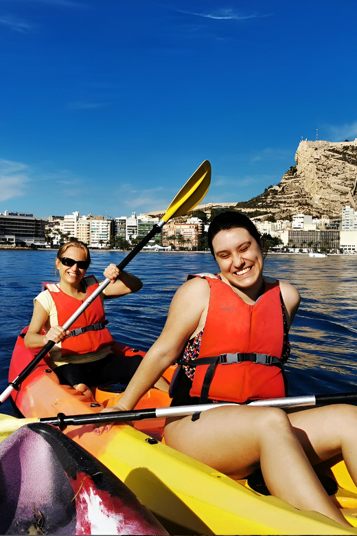 San Juan Beach: Double Kayak rental 2 Hours +Snack and Drink - What two hours on the water feels like