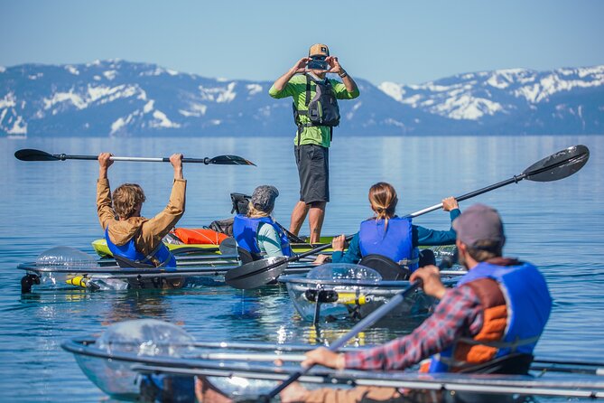 Sand Harbor Clear Kayak Tour of Lake Tahoe - From 893 Tahoe Boulevard to the water