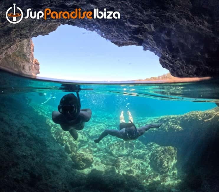 SANT ANTONI: ALL INCLUDED PADDLE SURF&SNORKEL TOUR BOAT - Is the three-hour paddle and snorkel tour worth booking?