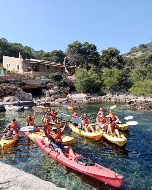 Sant Elm: Guided kayak tour to the island Dragonera - The return paddle to Sant Elm